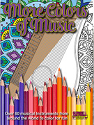 More Colors of Music - Musical Instrument Coloring Book