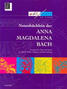 Notebook from Anna Magdalena Bach - Flute & Piano