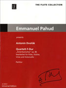 Dvorak American Quartet Op. 96 - Flute, Violin, Viola & Cello Score Only