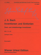 Bach Inventions & Sinfonias BWV 772-801