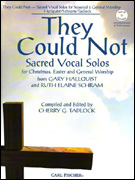 They Could Not Sacred Vocal Solos w/CD