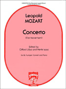Leopold Mozart Concerto in D Maj First Movement - Trumpet & Piano
