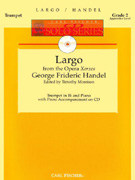 Handel Largo From Xerxes - Trumpet w/CD