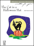 Leaf The Cat in a Halloween Hat