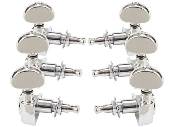 Grover 102C Rotomatic Tuning Keys (3 x 3) - Chrome
