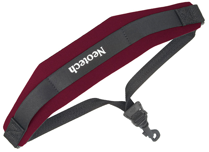 Neotech Soft Sax Strap with Swivel Hook - Wine Red