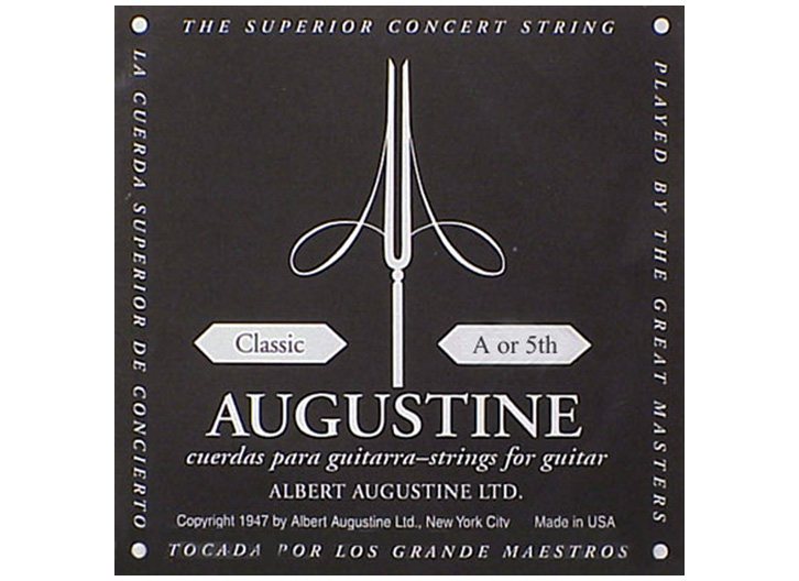Augustine 2905 Single Silver A or 5th Guitar String