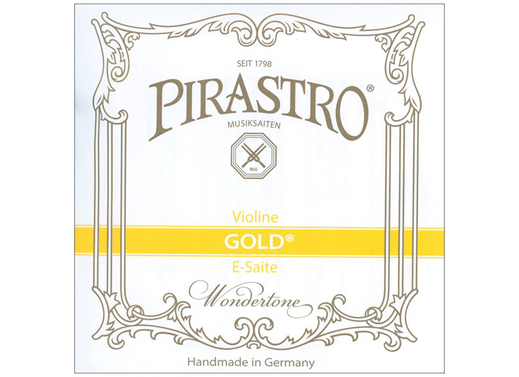 Pirastro Gold Wondertone 4/4 Violin E String - Loop