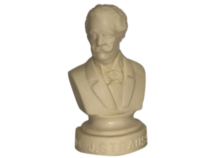 Halbe Small Composer Statuette - Strauss