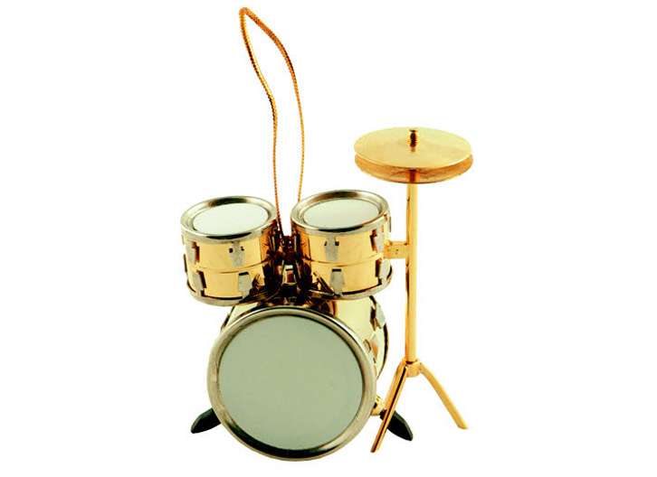 AIM Gifts 9219 Drumset Ornament - Gold