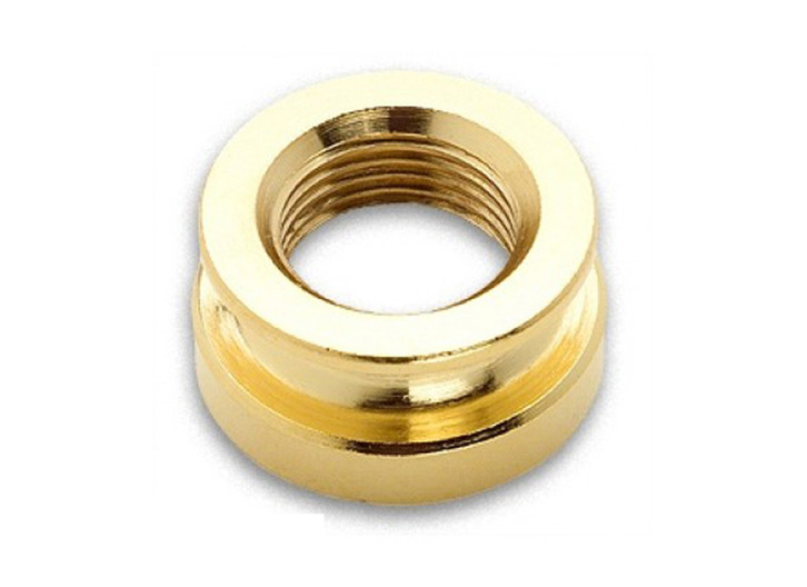 Fishman Output Jack Strap Button Nut - Gold Plated