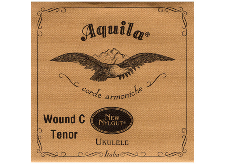 Aquila AQ-TLC Nylgut Tenor Ukulele String Set with Wound C