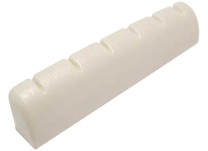 Allparts BN-0874-025 Slotted Plastic Nut for Steel String Guitars