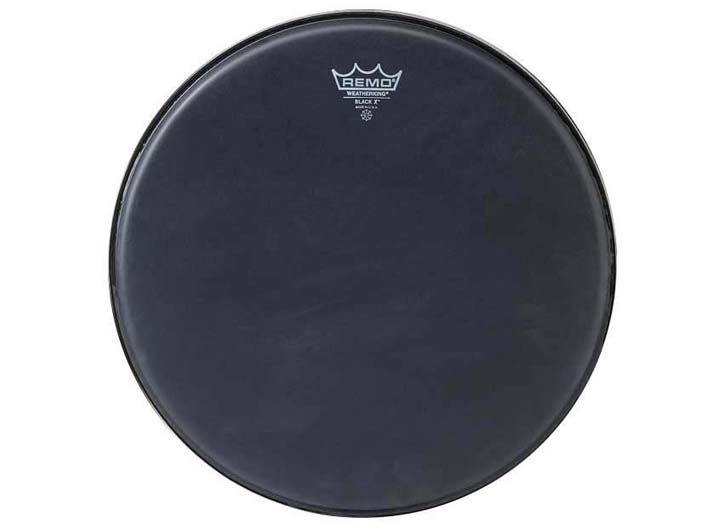 Remo BX-0814-10 14" Emperor X Black Suede Bottom Black Dot Drum Head
