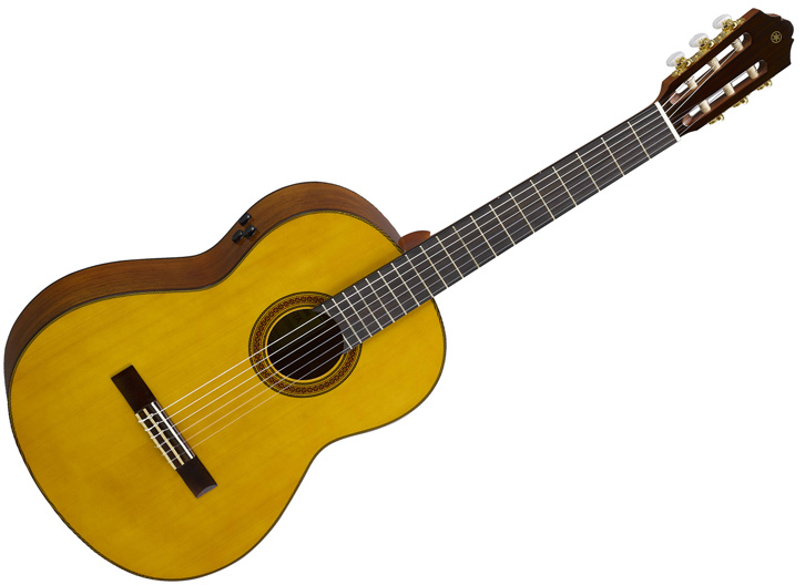 Yamaha CG TransAcoustic Classical Acoustic-Electric Guitar - Vintage Natural