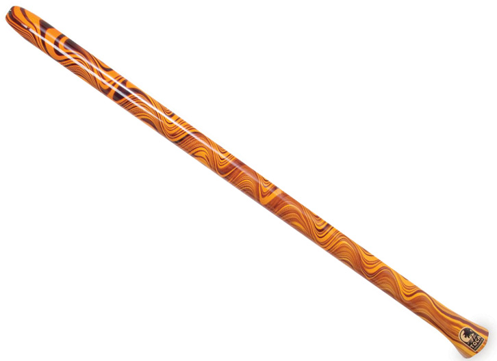 Toca Duro-Series 49" Didgeridoo - Orange Swirl