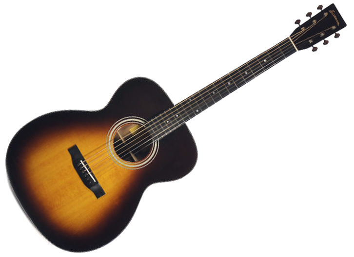 Eastman E10OM Orchestra Model Acoustic Guitar w/Case - Sunburst