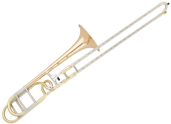 Eastman ETB428G Tenor Trombone with F-Attachment (Gold Brass Bell)