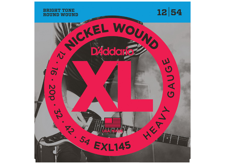 D'Addario EXL145 Nickel Guitar String Set - Heavy .012-.054