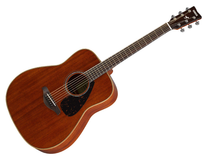Yamaha FG850 Solid Mahogany Top Dreadnought Acoustic Guitar