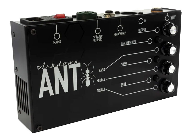 Ashdown "The ANT" 200w Pedal Bass Amplifier & Preamp
