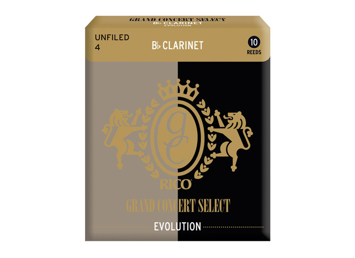Rico Grand Concert Select Individual Clarinet Reed - #4 Evolution