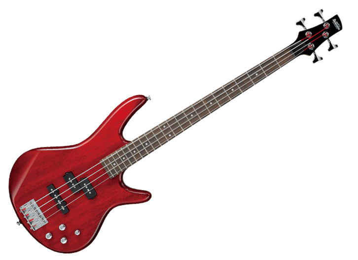Ibanez Gio GSR200 Electric Bass - Transparent Red