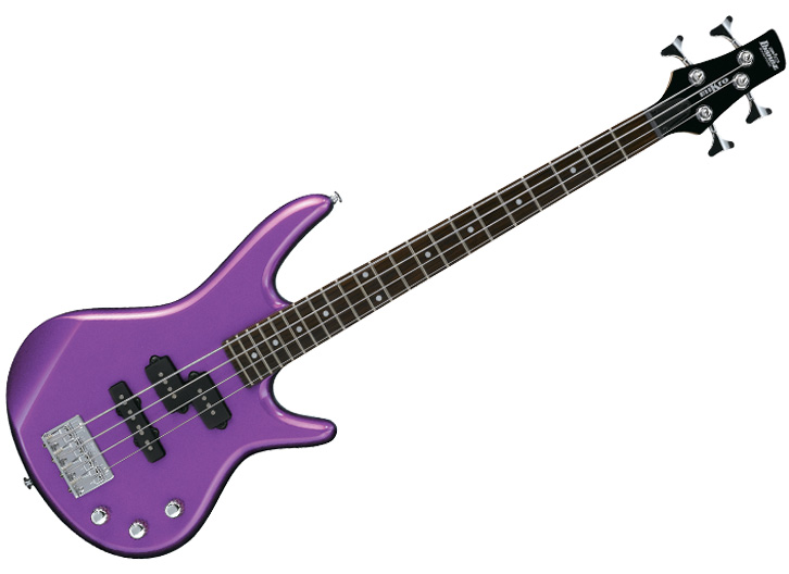 Ibanez Mikro GSRM20MPL 3/4 Electric Bass - Metallic Purple