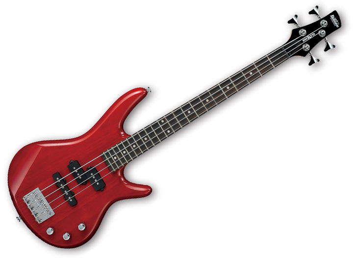 Ibanez Mikro GSRM20 3/4 Electric Bass - Transparent Red