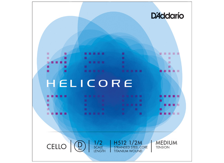D'Addario Helicore 1/2 Cello D String