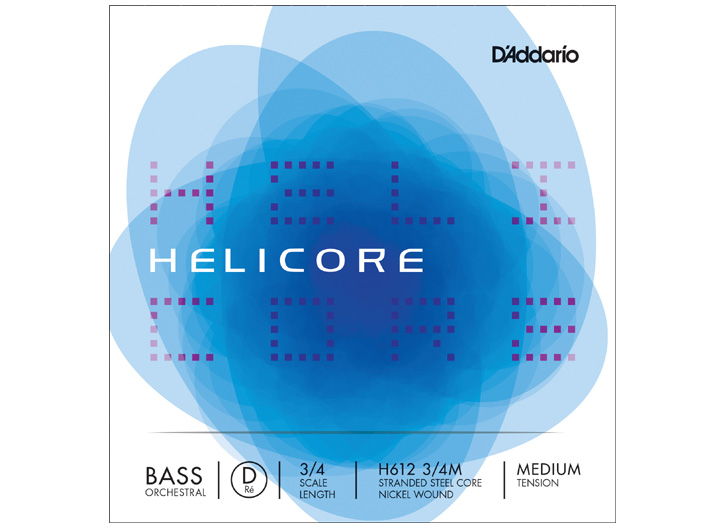 D'Addario Helicore Orchestral 3/4 String Bass D String