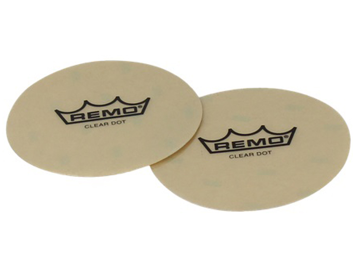 Remo Sound Control Clear Dot Patch 2 Pack - 7"