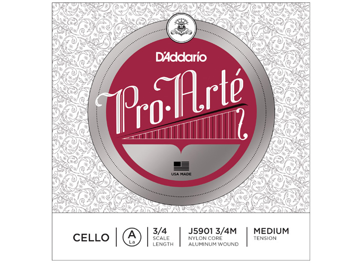 D'Addario Pro-Arte 3/4 Cello A String