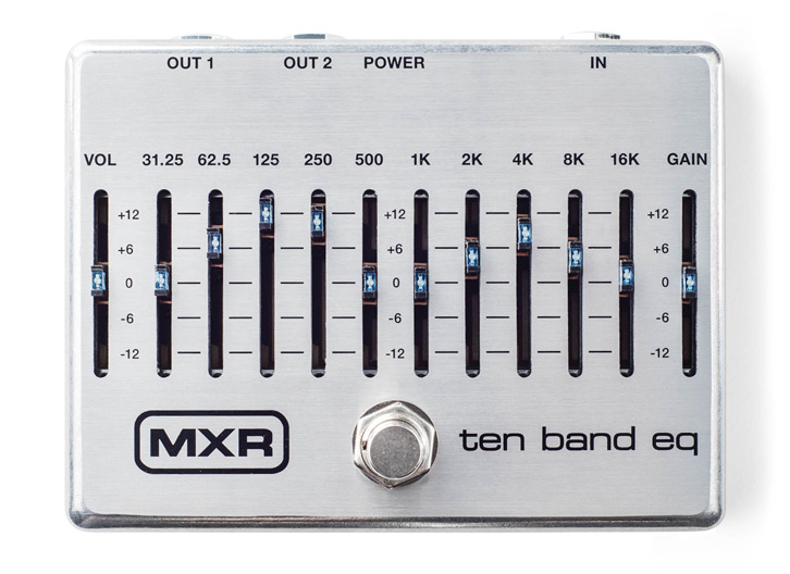 MXR M108 Ten Band Graphic EQ Pedal