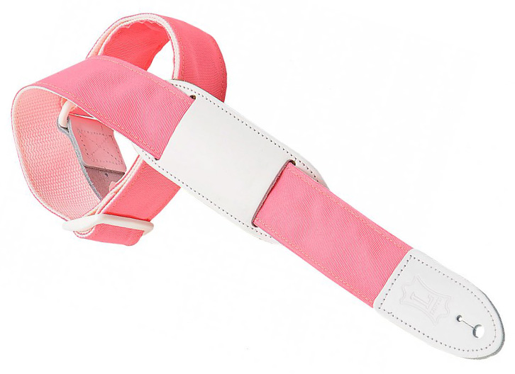Levy's M8PJG 1-1/2" Kid's Polyester Guitar Strap - Pink