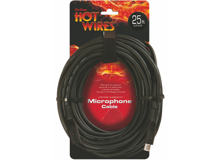 HotWires MC12 Microphone Cable XLRM-XLRF - 25'