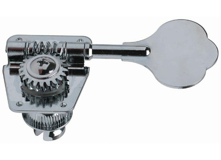 Individual Ping Open Style Bass Tuning Key - Chrome
