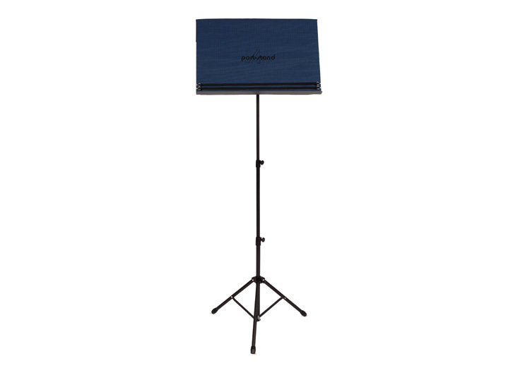 Portastand Troubadour Travelling Music Stand - Navy Blue
