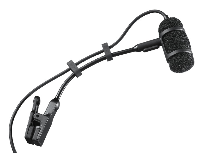 Audio Technica PRO35cW Cardioid Condenser Clip-on Microphone for Wireless System
