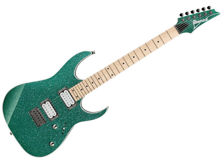 Ibanez RG421MSPTSP Electric Guitar - Green Sparkle