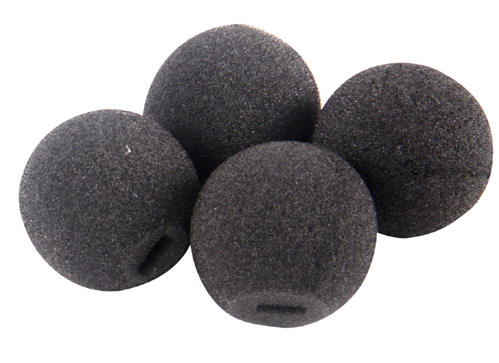 Shure RK355WS Small Windscreen for WL93 Microphone - 4 Pack