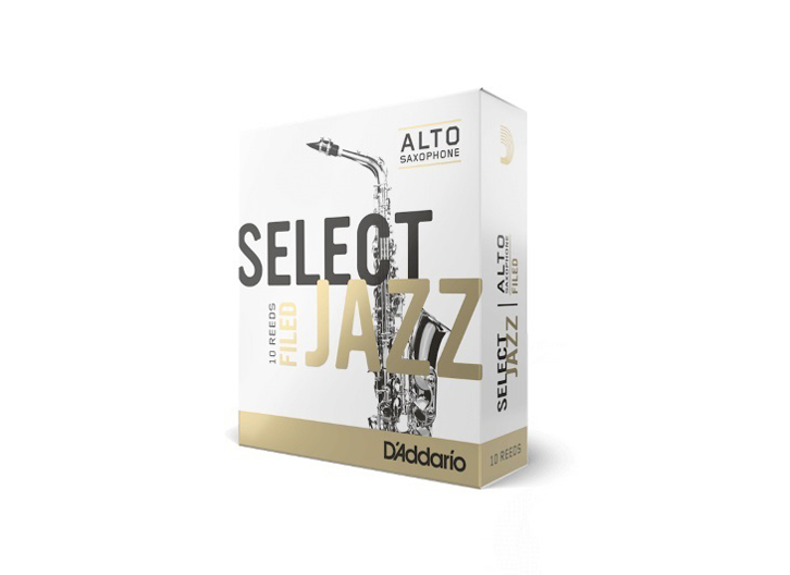D'Addario Select Jazz Filed Alto Saxophone Reeds - #4M