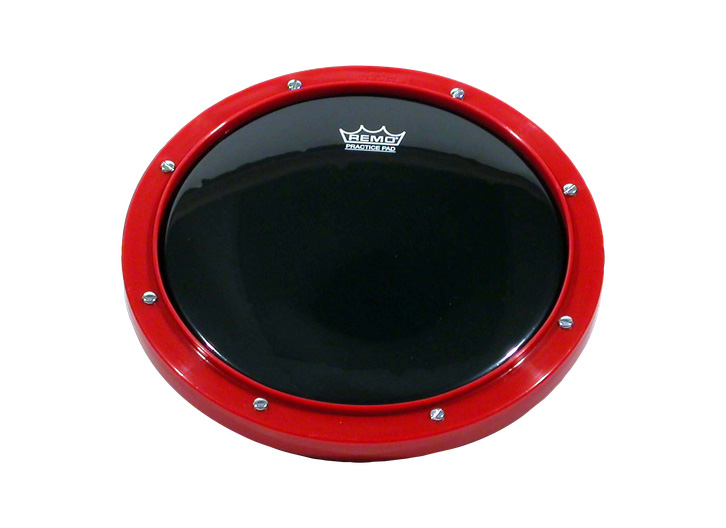 Remo RT-0008-58 8" Red & Black Tunable Practice Pad