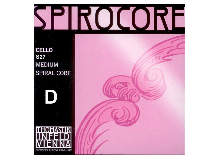 Thomastik Spirocore 4/4 Cello D String - Chrome
