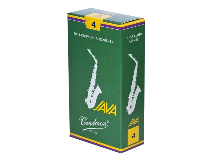 Vandoren Java Alto Saxophone Reeds - #4