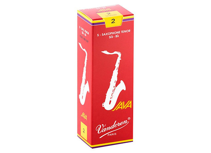 Vandoren Java Red Box Tenor Saxophone Reeds - #2