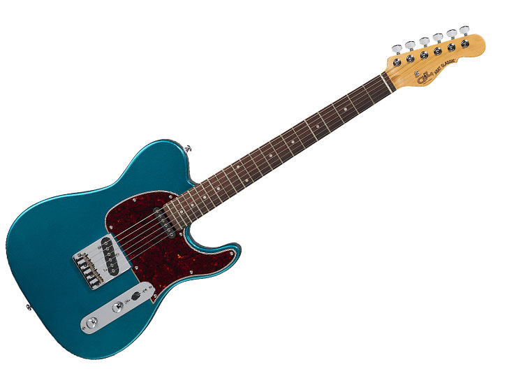 G&L Tribute ASAT Classic Electric Guitar - Emerald Blue