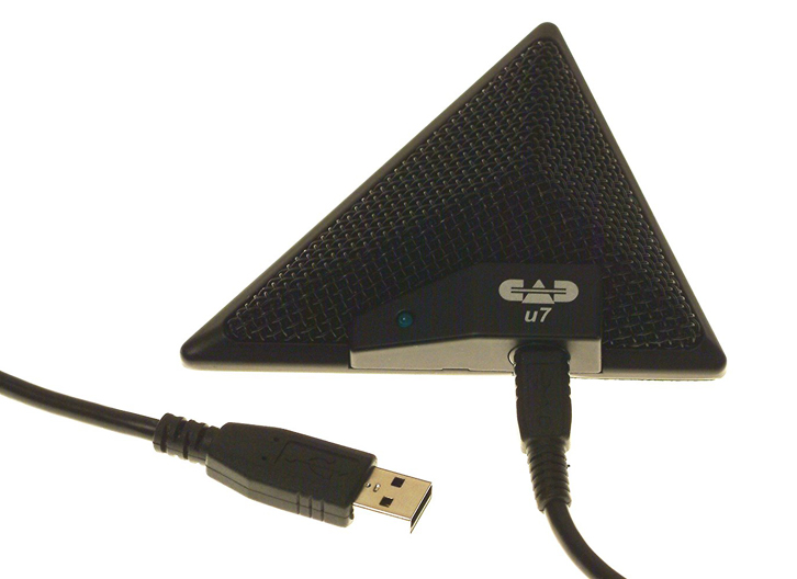 CAD U7 USB Omni Boundary Microphone with Cable