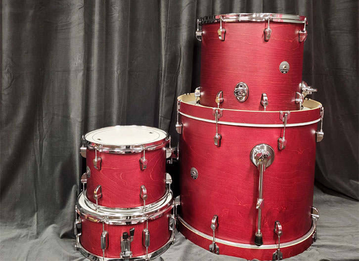Used PDP Spectrum 4-Piece Drum Shell Pack