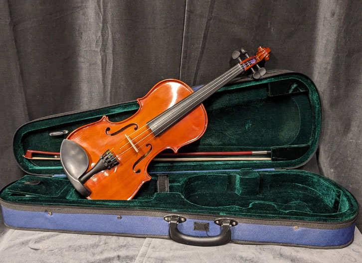 Used 4/4 No Label Violin Outfit